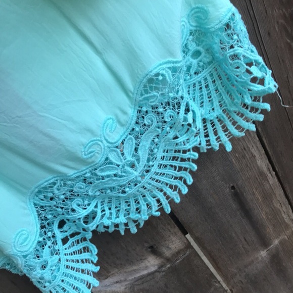 Mint Blue crop top - Picture 5 of 5